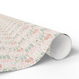 Pastel Noel Christmas Wrapping Paper – Soft & Elegant Holiday Gift Wrap