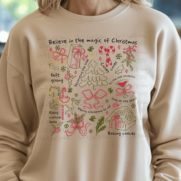 Christmas Doodle Elements