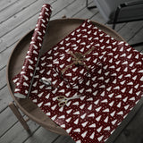 Buffalo Plaid Christmas Tree Wrapping Paper - Festive Holiday Gift Wrap Roll
