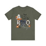I Put The Boo in Boujee Ghost Shirt| Coquette Bow Halloween T-Shirt| Spooky Season Tee| Halloween Mama Shirt| Fall Shirt| Cute Ghost T-shirt