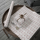 Retro Peace Santa Wrapping Paper – Groovy Holiday Gift Wrap with Retro Charm