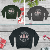 Farm Fresh Christmas Trees Sweatshirt | Champion Holiday Crewneck | Christmas Tree Graphic Sweater | Cozy Holiday Gift Idea