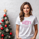 Santa's Favorite Teacher Shirt - Bella Canvas Christmas Tee for Teachers - Holiday Gift for Educators - Cute Teacher Christmas Shirt