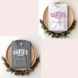 Santa's Favorite Teacher Shirt - Bella Canvas Christmas Tee for Teachers - Holiday Gift for Educators - Cute Teacher Christmas Shirt