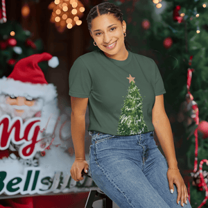 Way Maker Christmas Tree T-Shirt | Comfort Colors Christian Christmas Tee | Watercolor Faith Shirt | Religious Holiday Gift for Christians