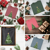 Way Maker Christmas Tree T-Shirt | Comfort Colors Christian Christmas Tee | Watercolor Faith Shirt | Religious Holiday Gift for Christians