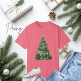 Way Maker Christmas Tree T-Shirt | Comfort Colors Christian Christmas Tee | Watercolor Faith Shirt | Religious Holiday Gift for Christians