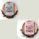 Silent Nights? Not in Healthcare Shirt | Nurse Christmas T-Shirt | Festive Holiday Tee with Lights, Holly & Bow | Medical Field Gift Idea