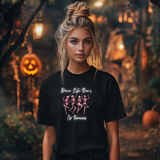 Dancing Skelton Comfort Color Tee| Halloween Shirt| Retro Halloween T-Shirt| Fall Shirt| Spooky Season Tee| Halloween Women Fall Party Shirt