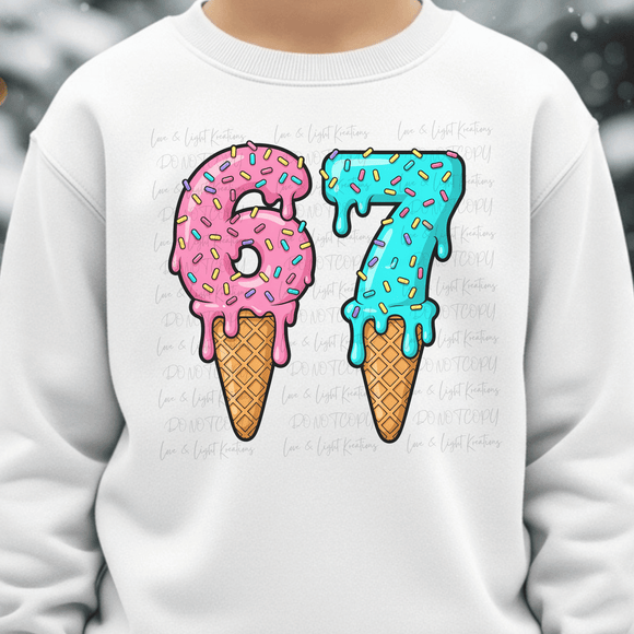 67 Meme Ice Cream