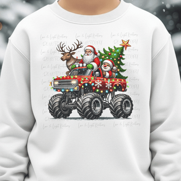 Christmas Monster Truck