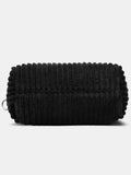 Corduroy Solid Color Crossbody with Removable Strap