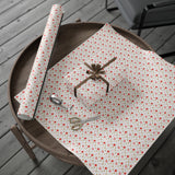 Candy Cane & Hot Chocolate Wrapping Paper - Festive Holiday Gift Wrap Roll