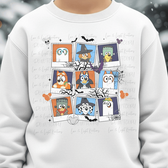 Blue Dog and Friends Halloween Pictures