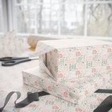 Pastel Noel Christmas Wrapping Paper – Soft & Elegant Holiday Gift Wrap