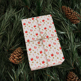 Candy Cane & Hot Chocolate Wrapping Paper - Festive Holiday Gift Wrap Roll