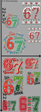 6 7 Christmas Pre Made Gang Sheet