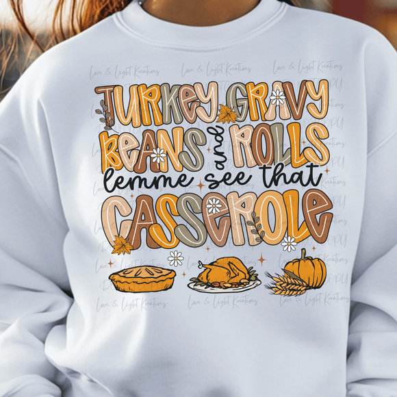 Turkey Gravy Casserole