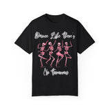 Dancing Skelton Comfort Color Tee| Halloween Shirt| Retro Halloween T-Shirt| Fall Shirt| Spooky Season Tee| Halloween Women Fall Party Shirt