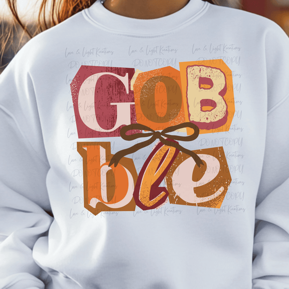 Newspaper Letters Gobble