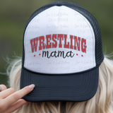 Red Varsity Wrestling Mama