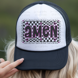 Trust in the Lord Checkered Amen