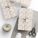 Pastel Noel Christmas Wrapping Paper – Soft & Elegant Holiday Gift Wrap