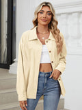 Button Up Long Sleeve Shirt with Breast Pockets