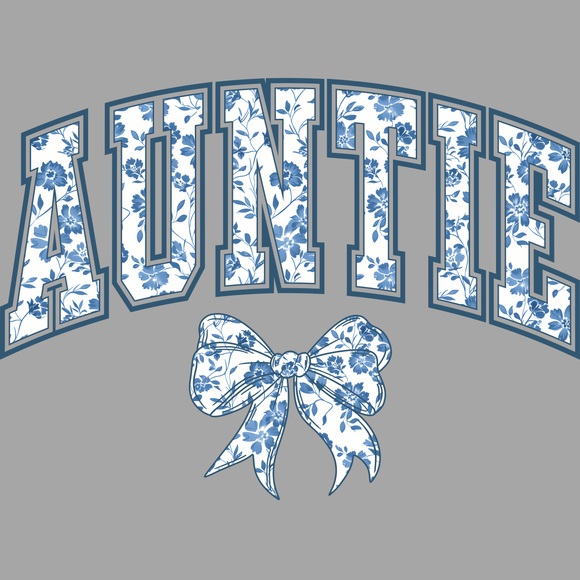 Auntie Coquette Bow Blue