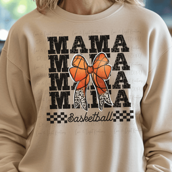 Basketball Mama Coquette Bow