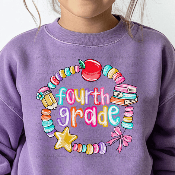 Bracelet Back to School Fourth Grade