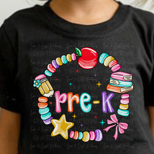 Bracelet Back to School Pre- K