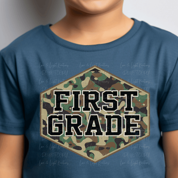 Camo First Grade
