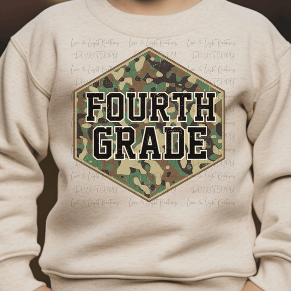 Camo Fourth Grade