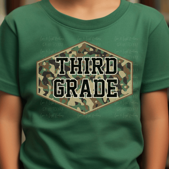 Camo Third Grade