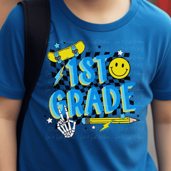 Checkered 1st Grade