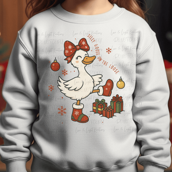 Christmas Silly Goose on the Loose