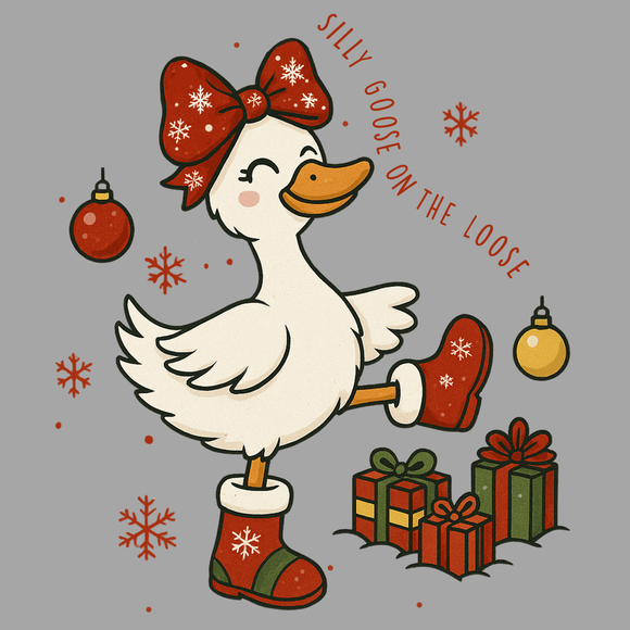 Christmas Silly Goose on the Loose