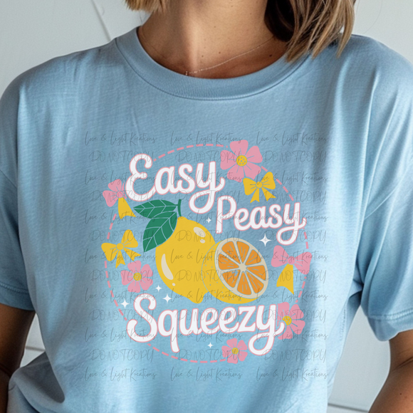 Circle Easy Peasy Lemon Squeezy