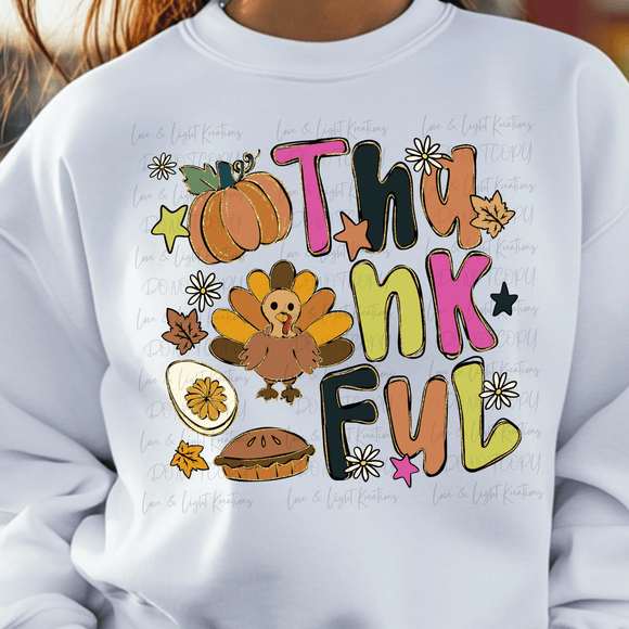 Colorful Thankful Elements