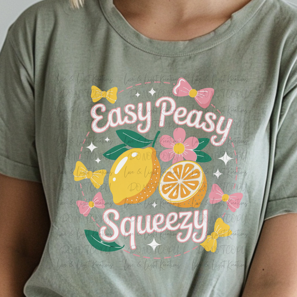 Coquette Bow Easy Peasy Lemon Squeezy