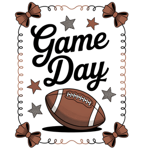 Coquette Bow Game Day
