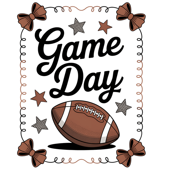 Coquette Bow Game Day