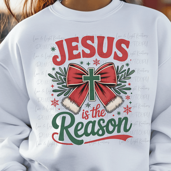 Coquette Bow Jesus is the Reason