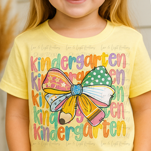 Coquette Bow Kindergarten