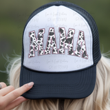 Cow Print Arched Mama