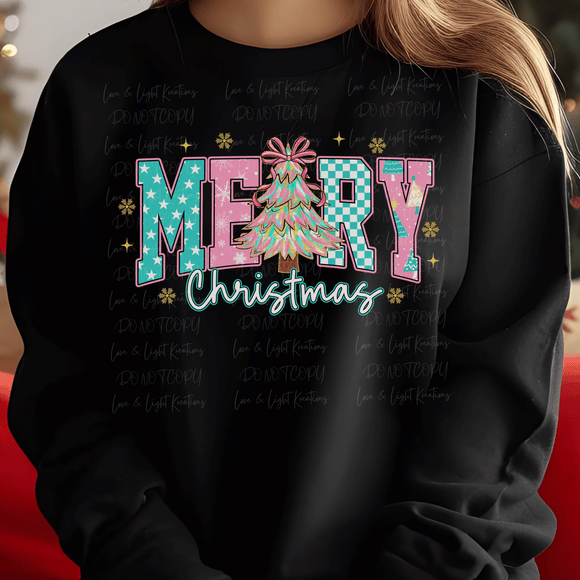 Cute Preppy Merry Christmas