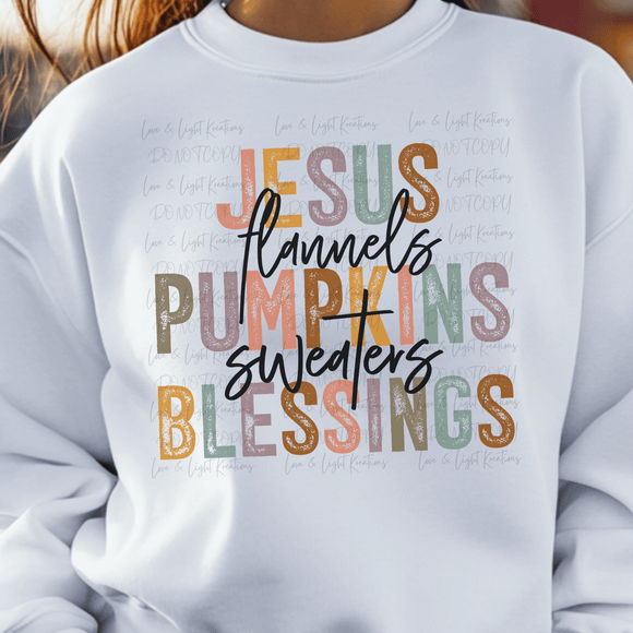 Distressed Jesus Pumpkins and Blessings