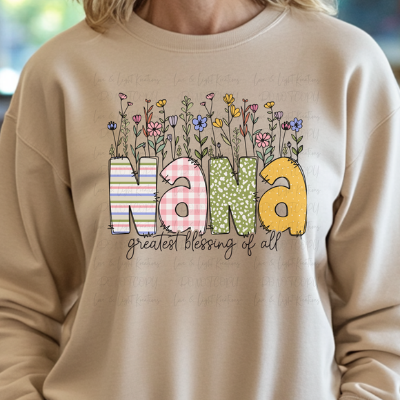 Doodle Nana Flower