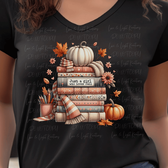 Fall Book Lover